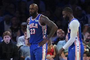NBA杯小组赛!ESPN预测明天胜率:76人56.4%略微占优 尼克斯43.6%